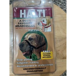 HALTI Dog Mouth Steering Headcollar Size 4 Mastiff Great Dane New Foundland